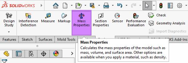 Technical Tip SOLIDWORKS Material Fehlermeldung Einstellungen