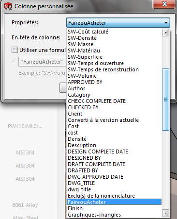 visualisation assemblage solidworks