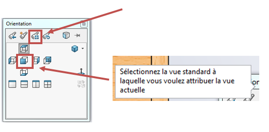 modifier vue de face assemblage solidworks 6