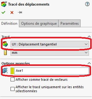 ANGLE DE DÉFORMATION SOLIDWORKS SIMULATION :