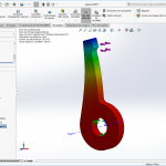 ANGLE DE DÉFORMATION SOLIDWORKS SIMULATION :