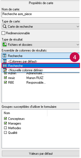 recherches solidworks pdm