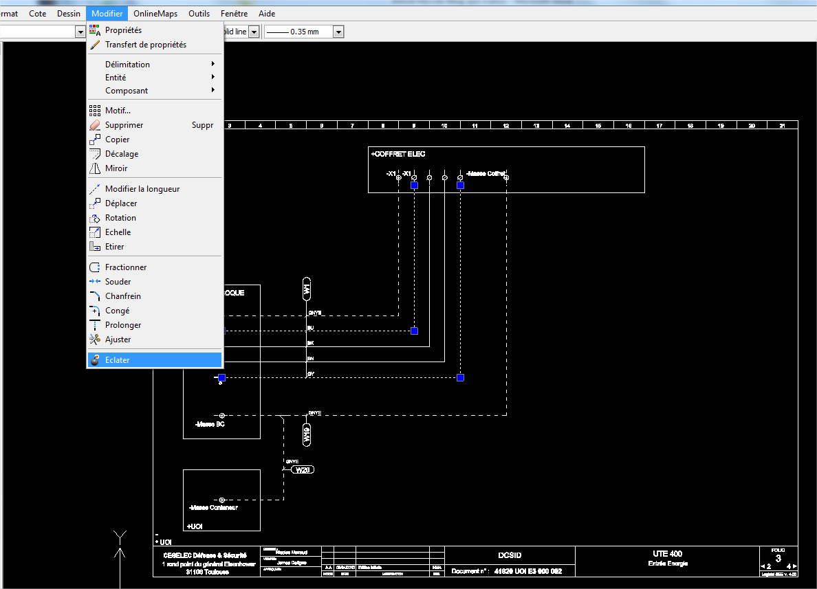 pdf dans solidworks electrical