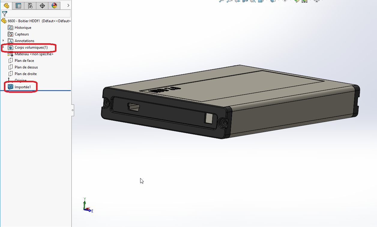 fusionner un assemblage SOLIDWORKS