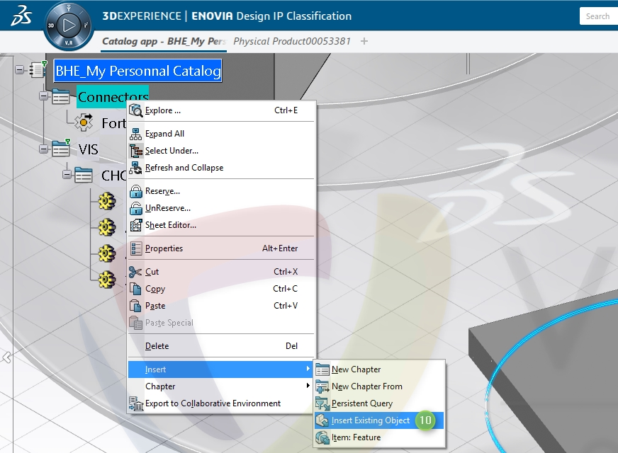 Construire une bibliothèque électrique CATIA 3DEXPERIENCE