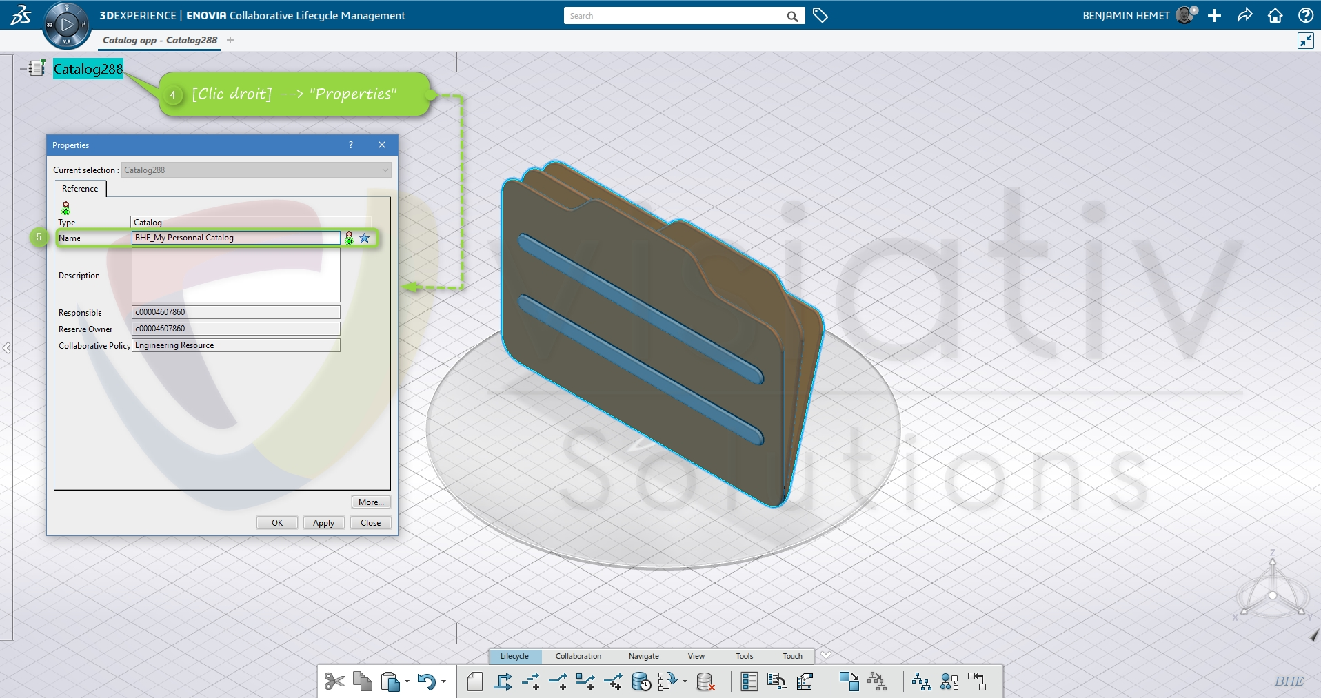 Construire une bibliothèque électrique CATIA 3DEXPERIENCE