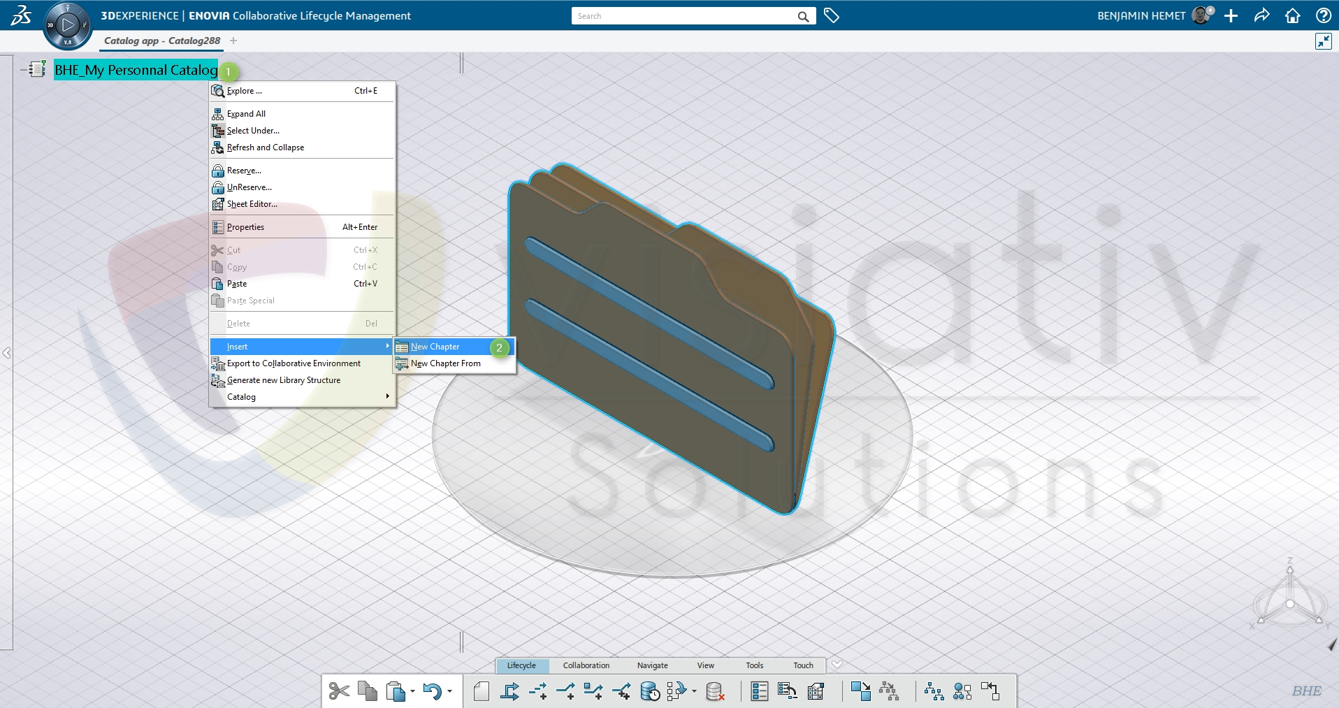 Construire une bibliothèque électrique CATIA 3DEXPERIENCE