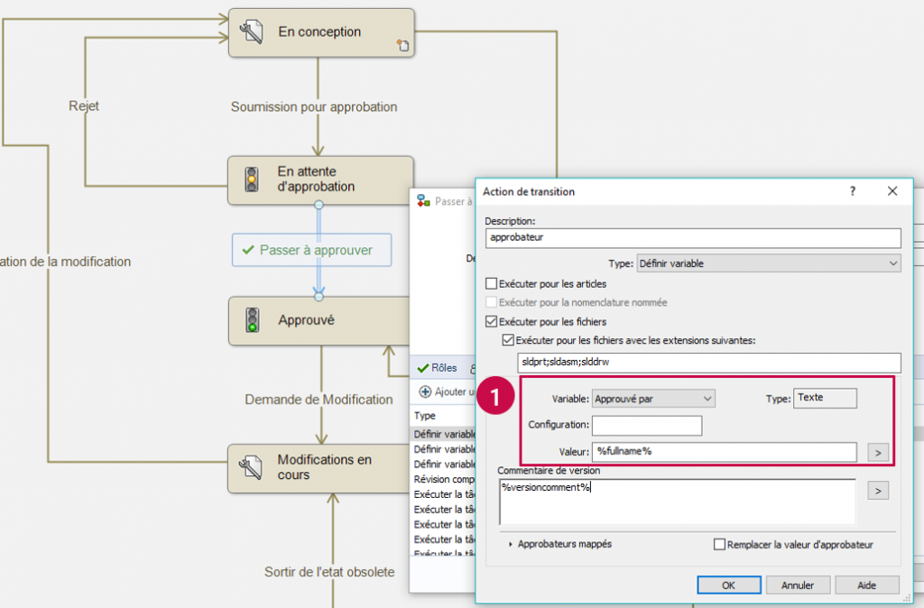 4 étapes pour connecter votre table de révision à votre historique SOLIDWORKS PDM