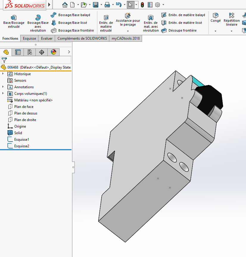 composant de bibliothèque SOLIDWORKS Electrical 