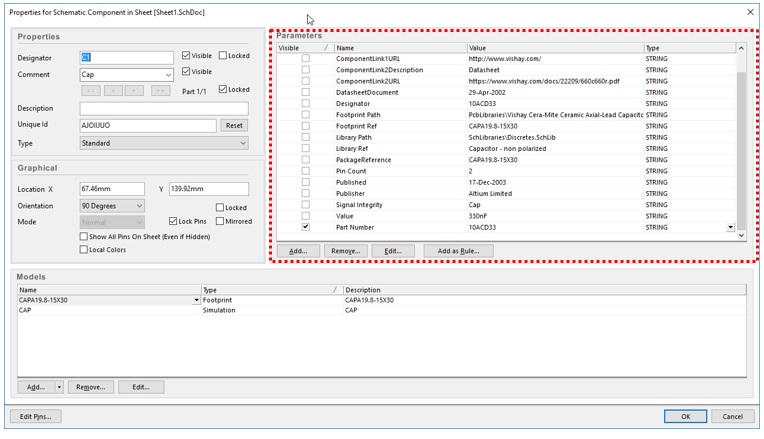 SOLIDWORKS PCB : lier ses composants avec une base de données 