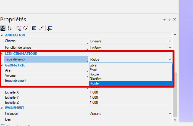 contraintes solidworks composer