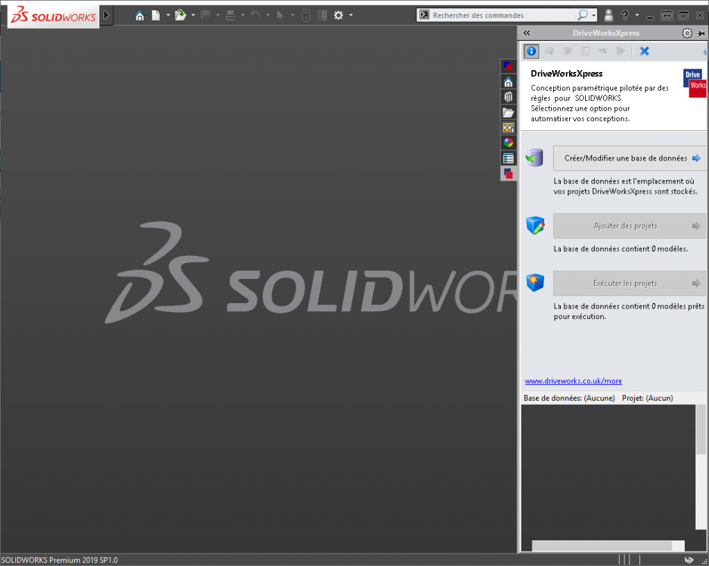 automatisation de conception SOLIDWORKS